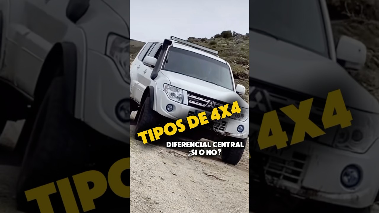 4x4 | &iquest;PARA QU&Eacute; es un diferencial central? ⚙️ #offroad #4x4 #4x4offroad #coches #mitsubishi #lada