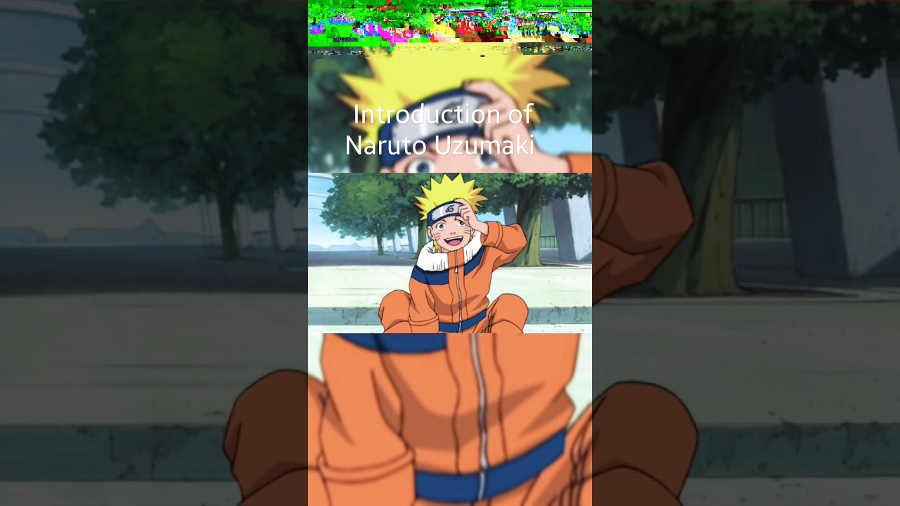 Introduction of Naruto Uzumaki #animedubbing #animewatchers #dubbedanime
