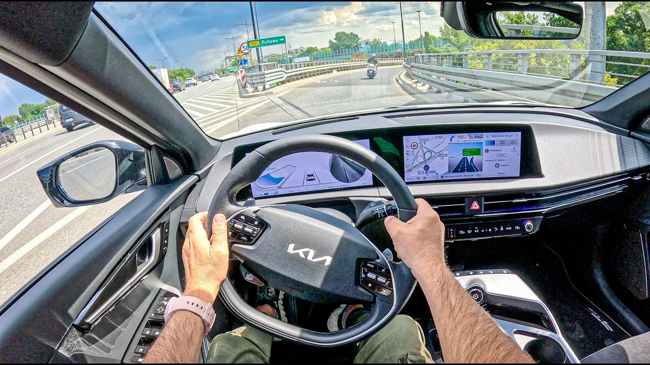 NEW KIA EV6 GT-Line AWD 2024 🇰🇷 [325hp] |0-100| POV Test Drive 