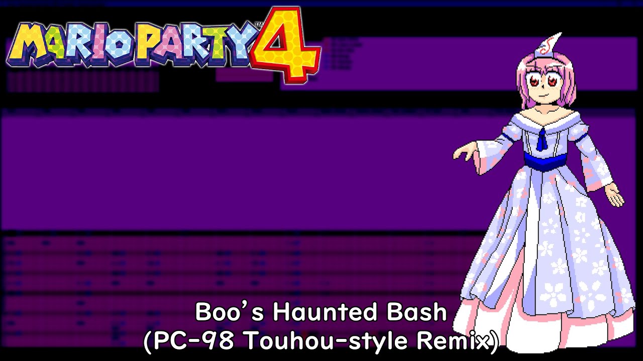 Boo's Haunted Bash (PC-98 Touhou-style Remix) | Mario Party 4