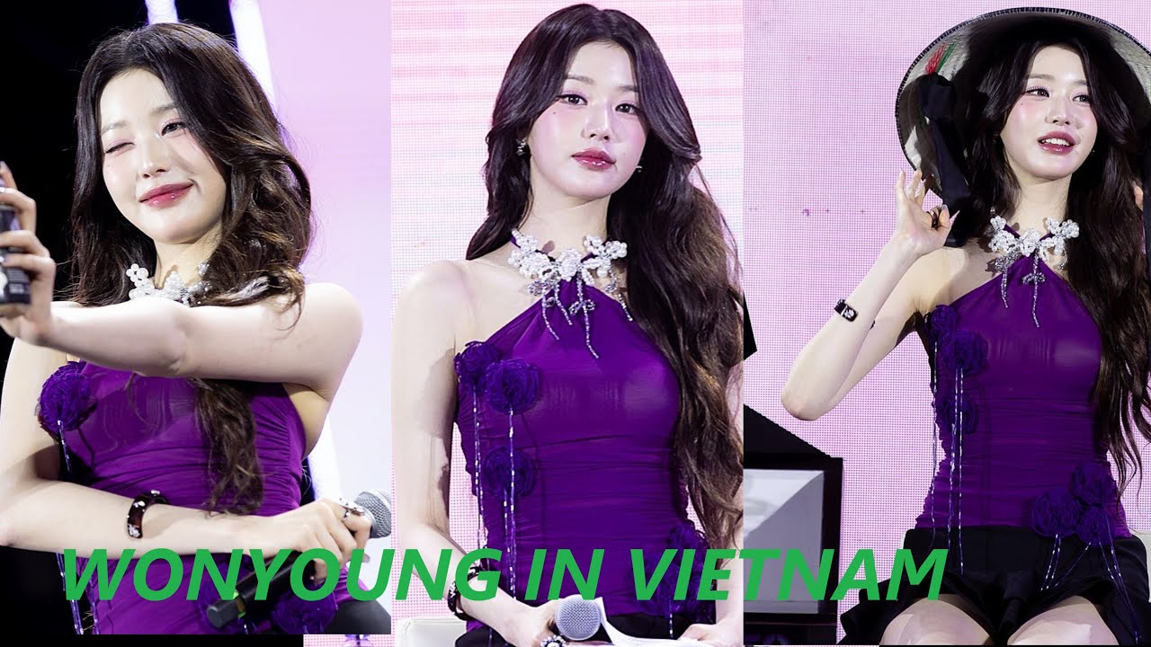 [4K] 장원영 WONYOUNG DỄ THƯƠNG XỈU TẠI VIỆT NAM