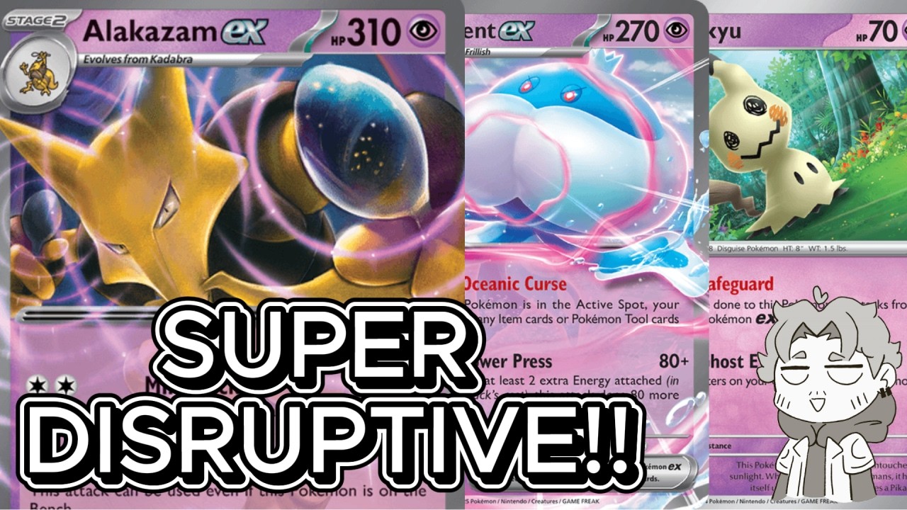 Hitting from the bench with Alakazam ex while DISRUPTING from the active? SIGN ME UP!! (PTCGL)