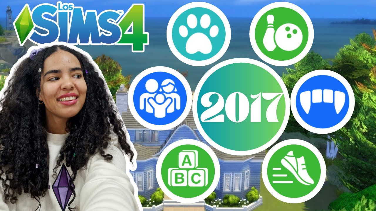 LAS DÉCADAS || Construyendo cada año de los Sims 4🛠 2017