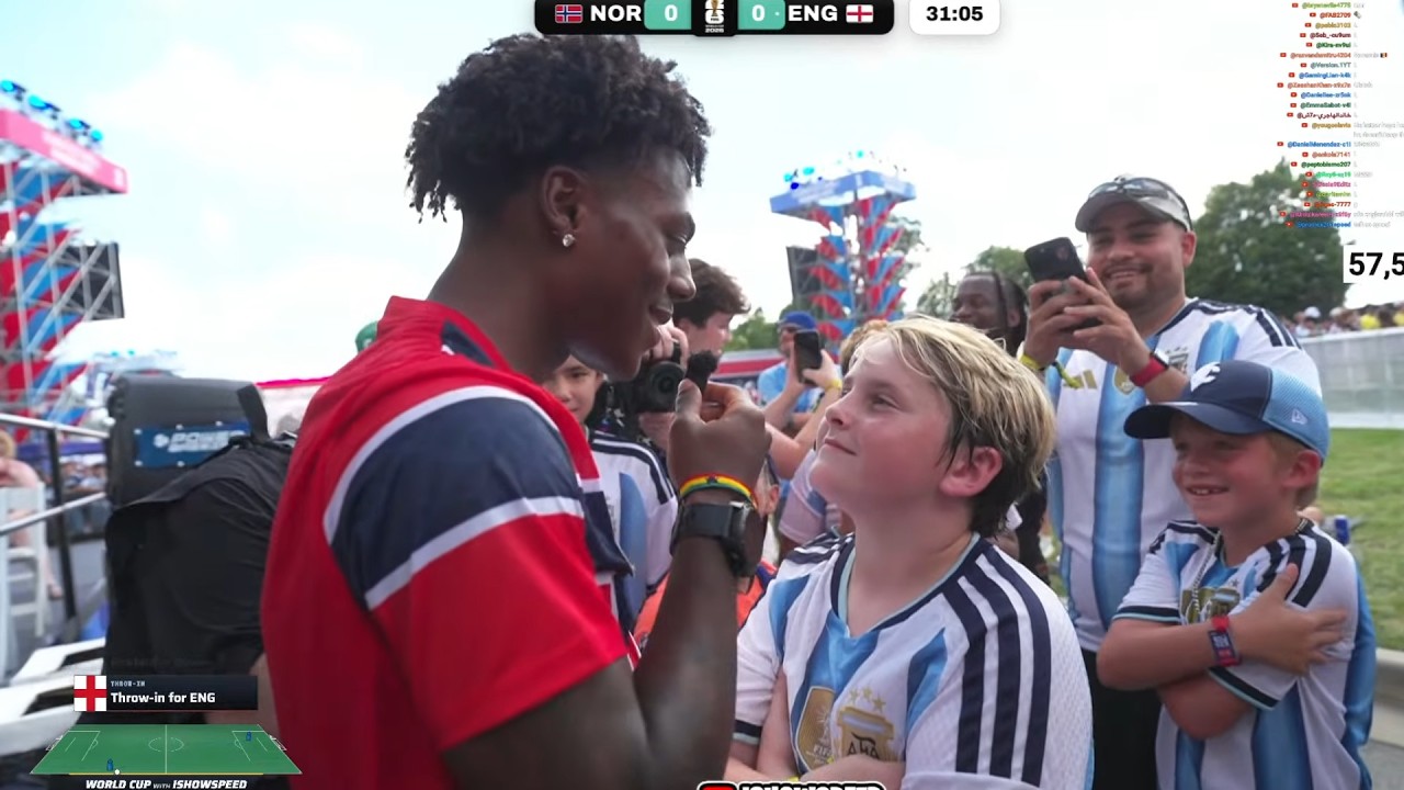 iShowSpeed Meets His BIGGEST Hater 😭💀 (Messi Fan)