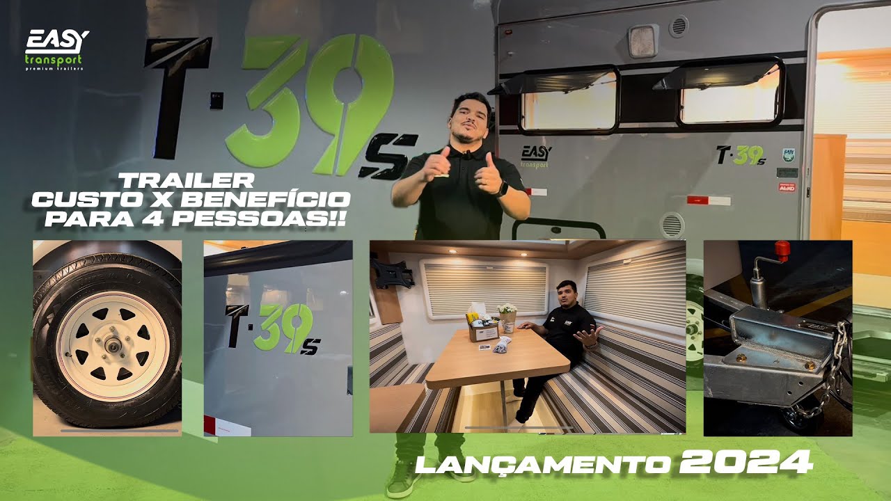 Apresentamos T39s, Lançamento 2024 - Agora com Freios Elétricos!