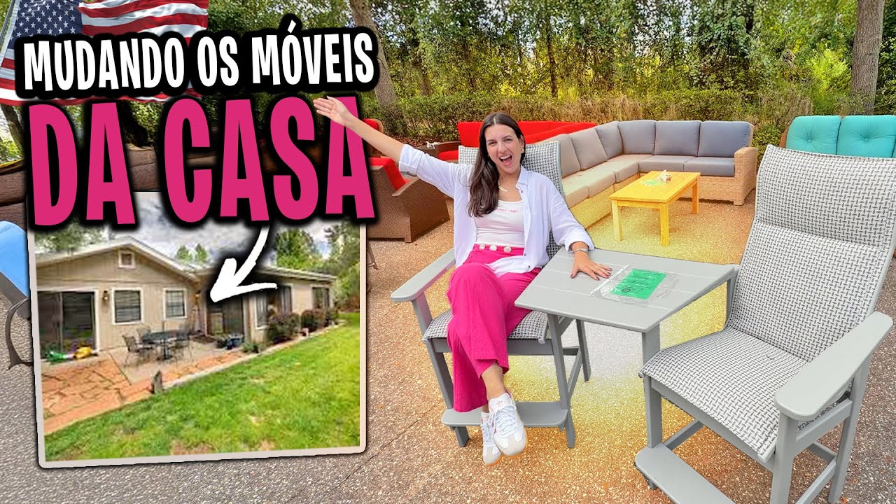Vou mudar todos os móveis da minha casa? 
