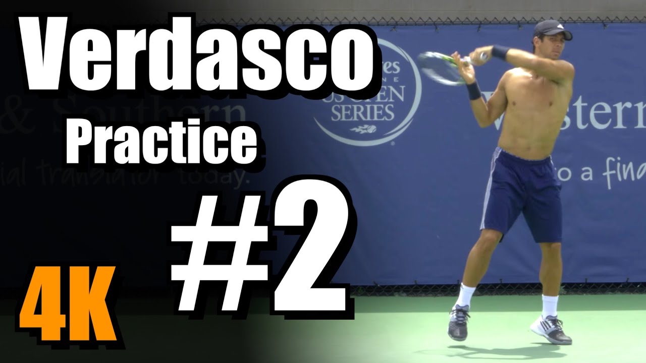 Fernando Verdasco in 4k | Forehand and Backhand #2 | Western & Southern Open 2014