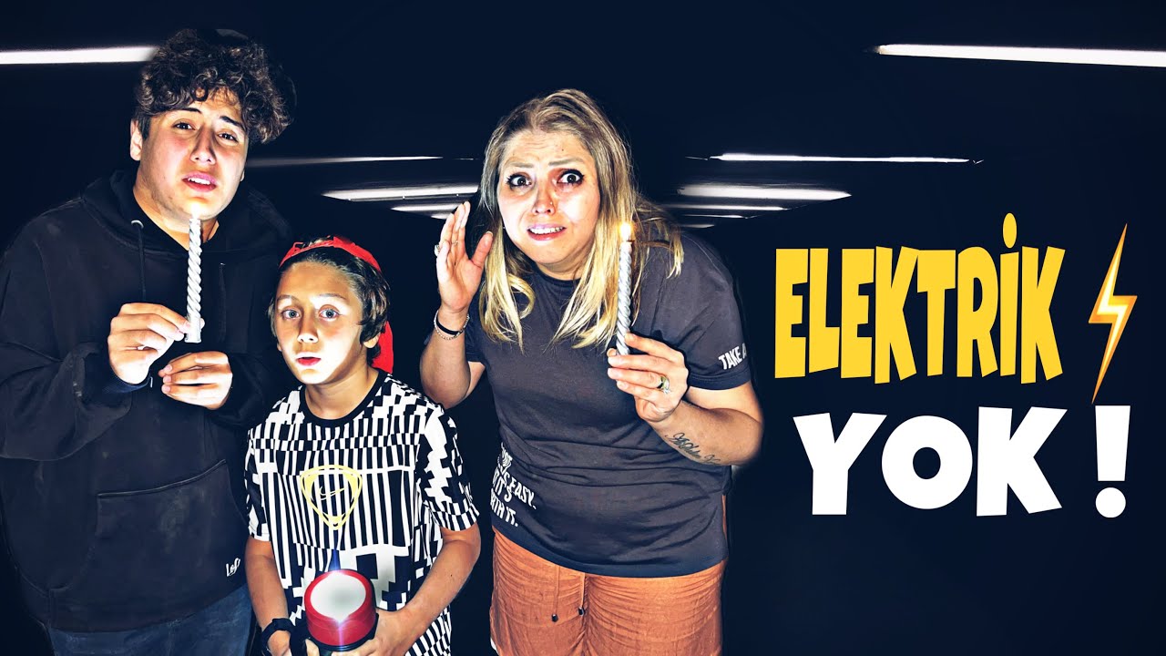 ELEKTRİKSİZ BİR GÜN GEÇİRMEK ! #24Saat