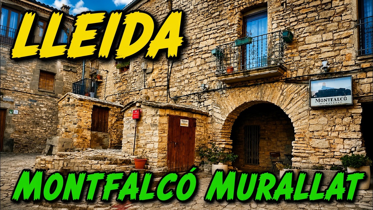 MONTFALCÓ MURALLAT un pueblo medieval de Lleida que te encantará | Rutas de senderismo por Lleida