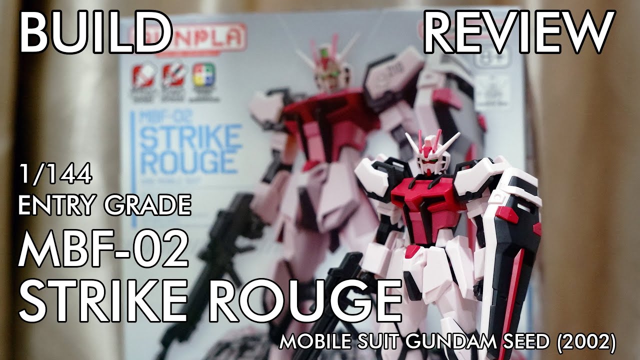 [BUILD & REVIEW] Entry Grade MBF-02 Strike Rouge by #HendrosHobbies