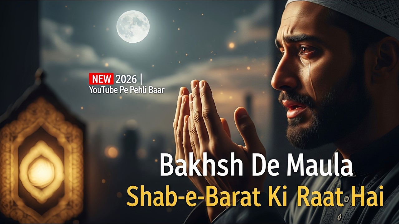 Bakhsh De Maula | Shab-e-Barat Ki Raat Hai | Heart Touching Naat 2026 | Raza Noor Media