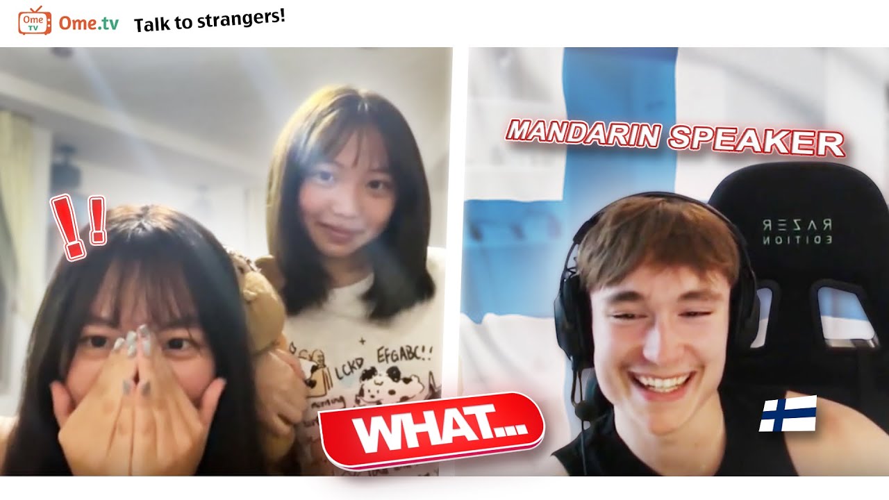 Talking with Taiwanese girls😆