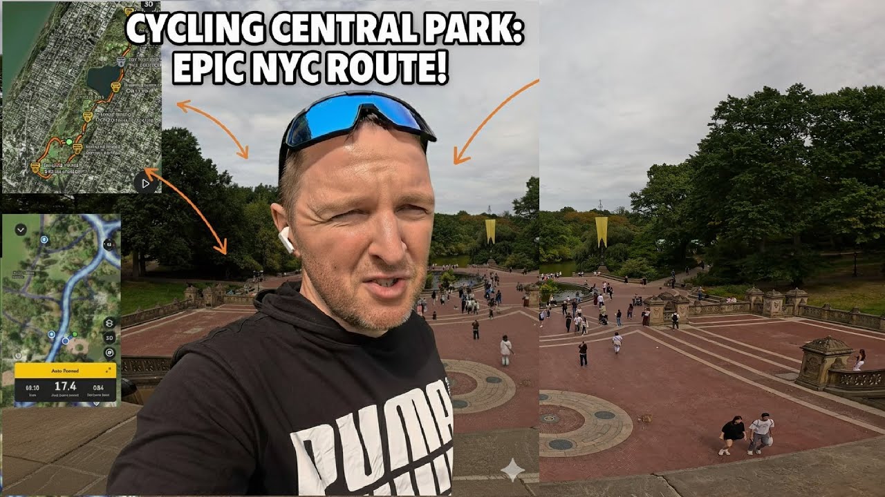 Today's Central Park Bike Ride 🚴 | Stunning POV Cycling Tour in New York City