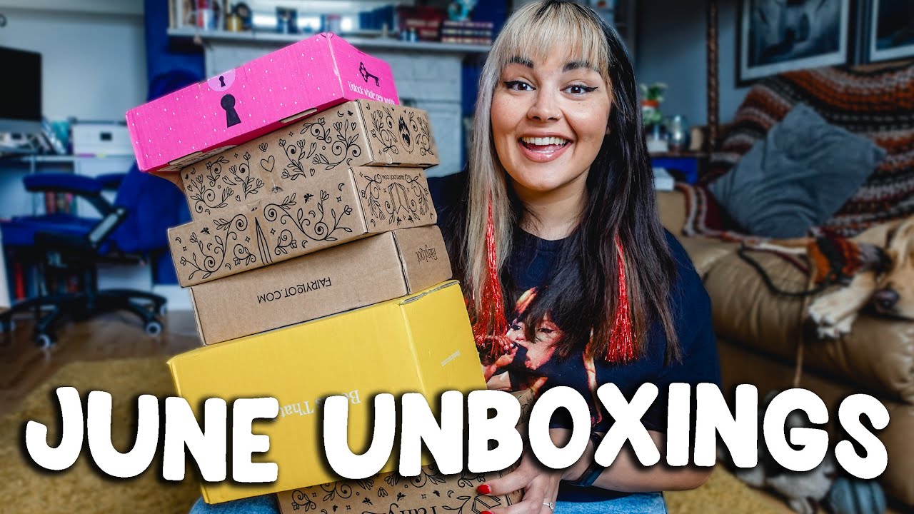 June Book Unboxing! Illumicrate, Fairyloot, Locked Library & Special Editions 2024
