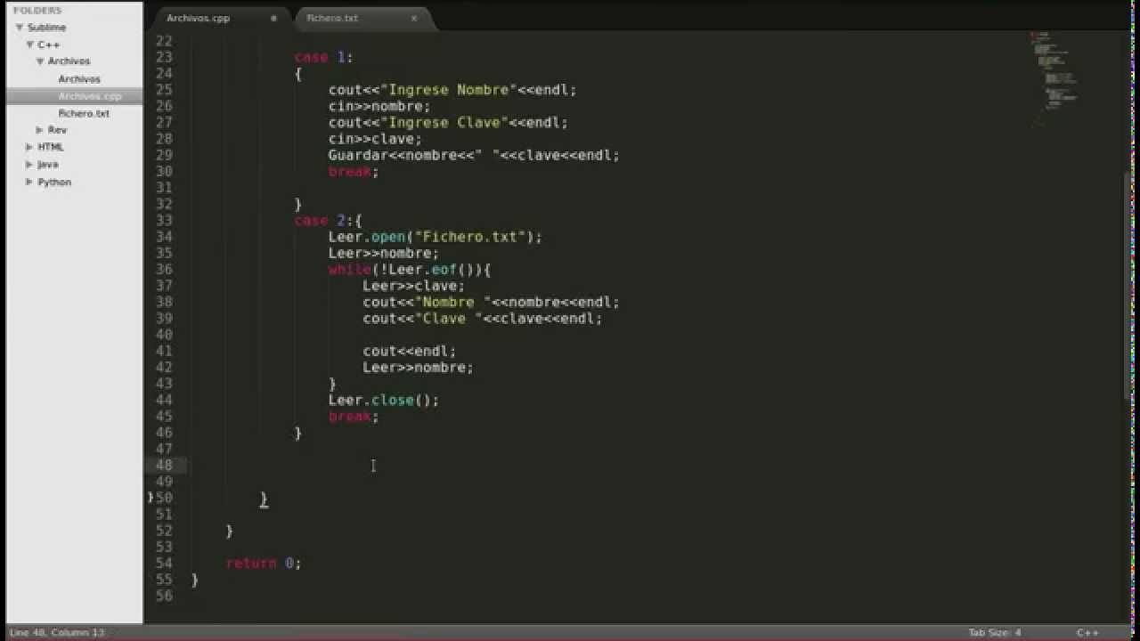 Buscar registros de Ficheros, C++