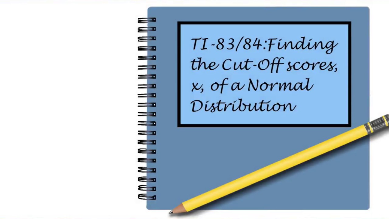Finding Cutoff Scores