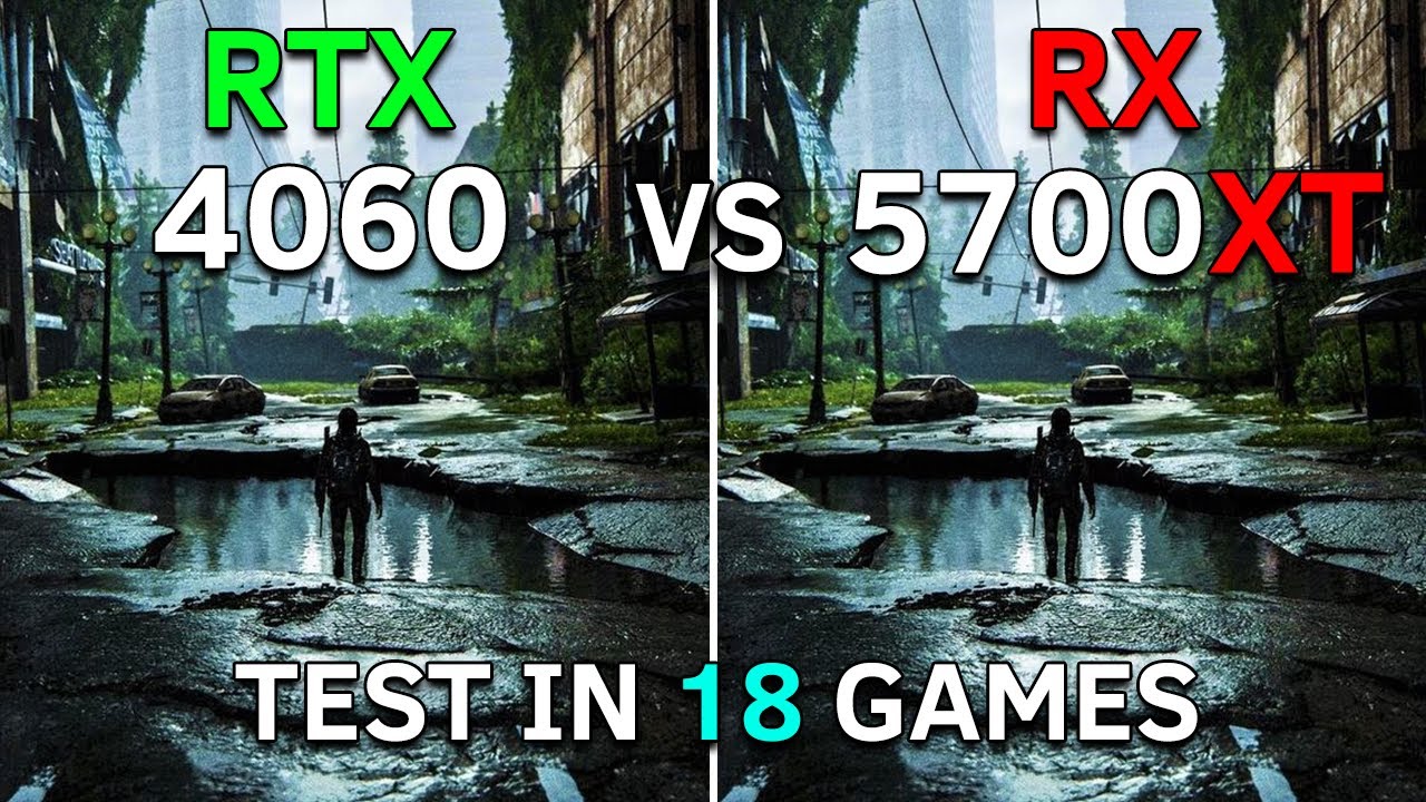 RX 5700 XT vs RTX 4060 | Test In 18 Games at 1080p | 2023