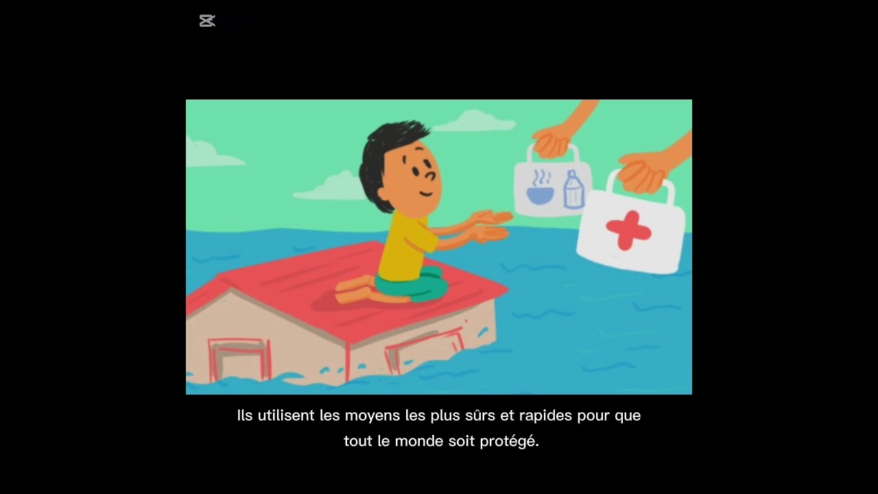 Les actions des secouristes lors d’une catastrophe naturelle 5ap