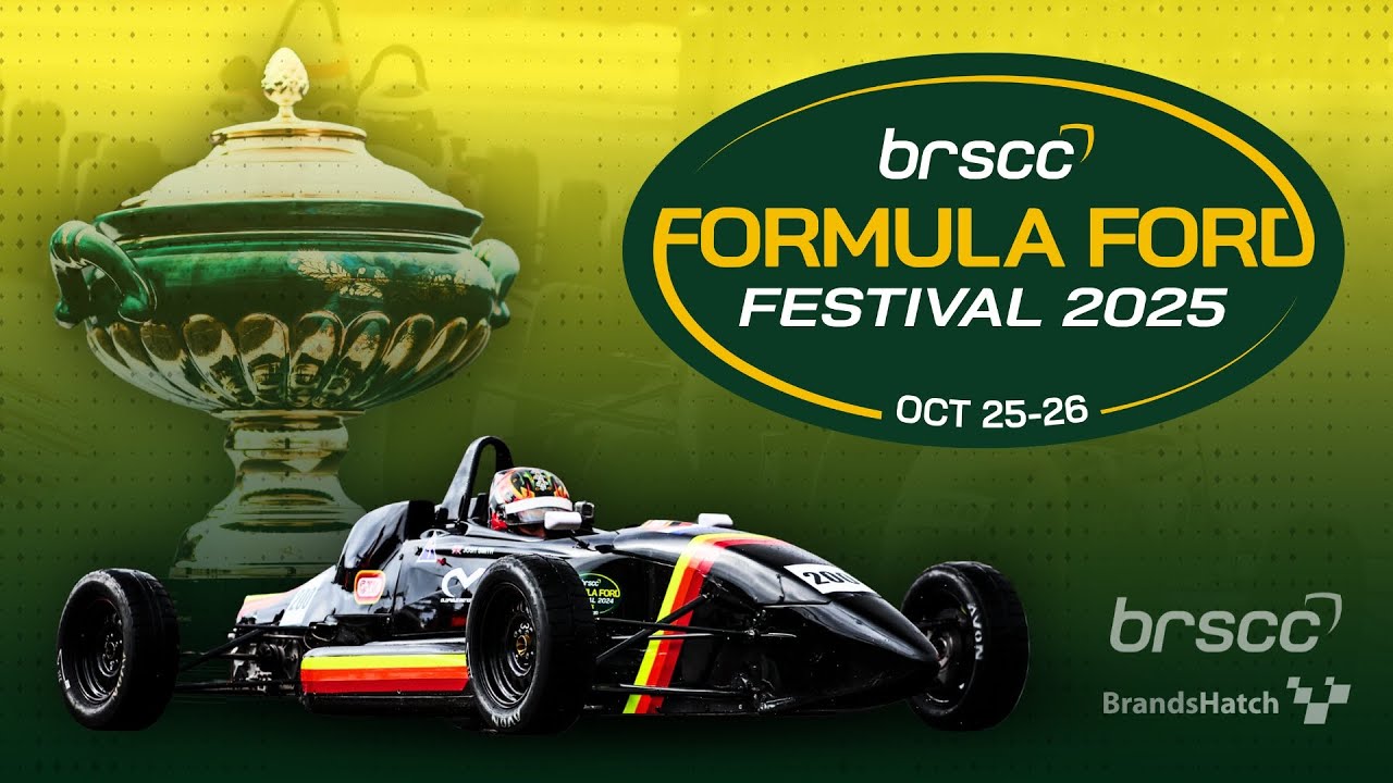 2025 BRSCC FORMULA FORD FESTIVAL @ BRANDS HATCH | 25/26 OCTOBER 2025 | SUNDAY STREAM