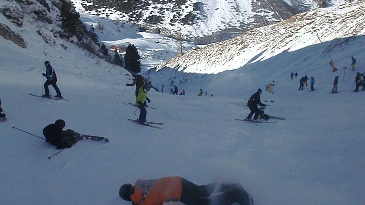 Ischgl - Gampenabfahrt mit Tücken - 1.Teil