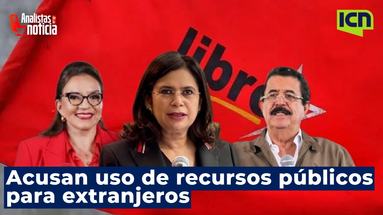 Espinoza acusa a la cúpula de Libre de usar recursos públicos para tener a extranjeros en el país