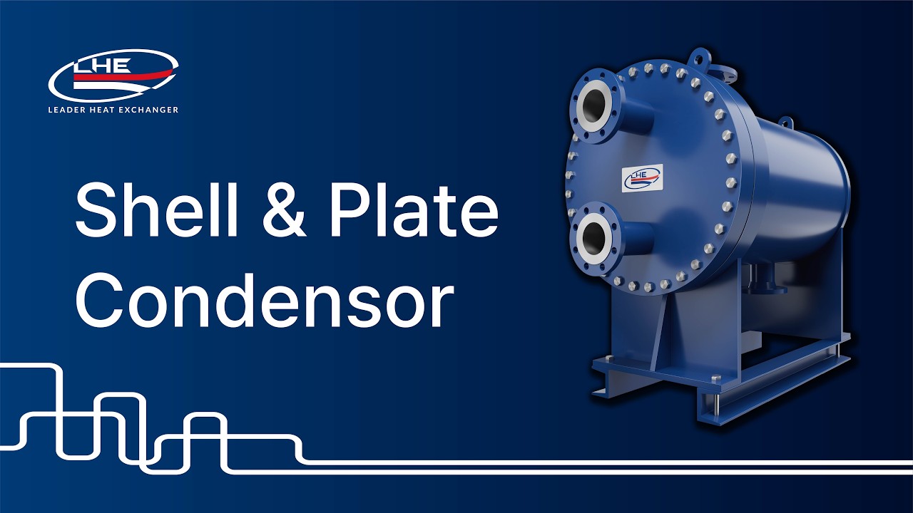 Shell & Plate Condensor l Heat Exchanger