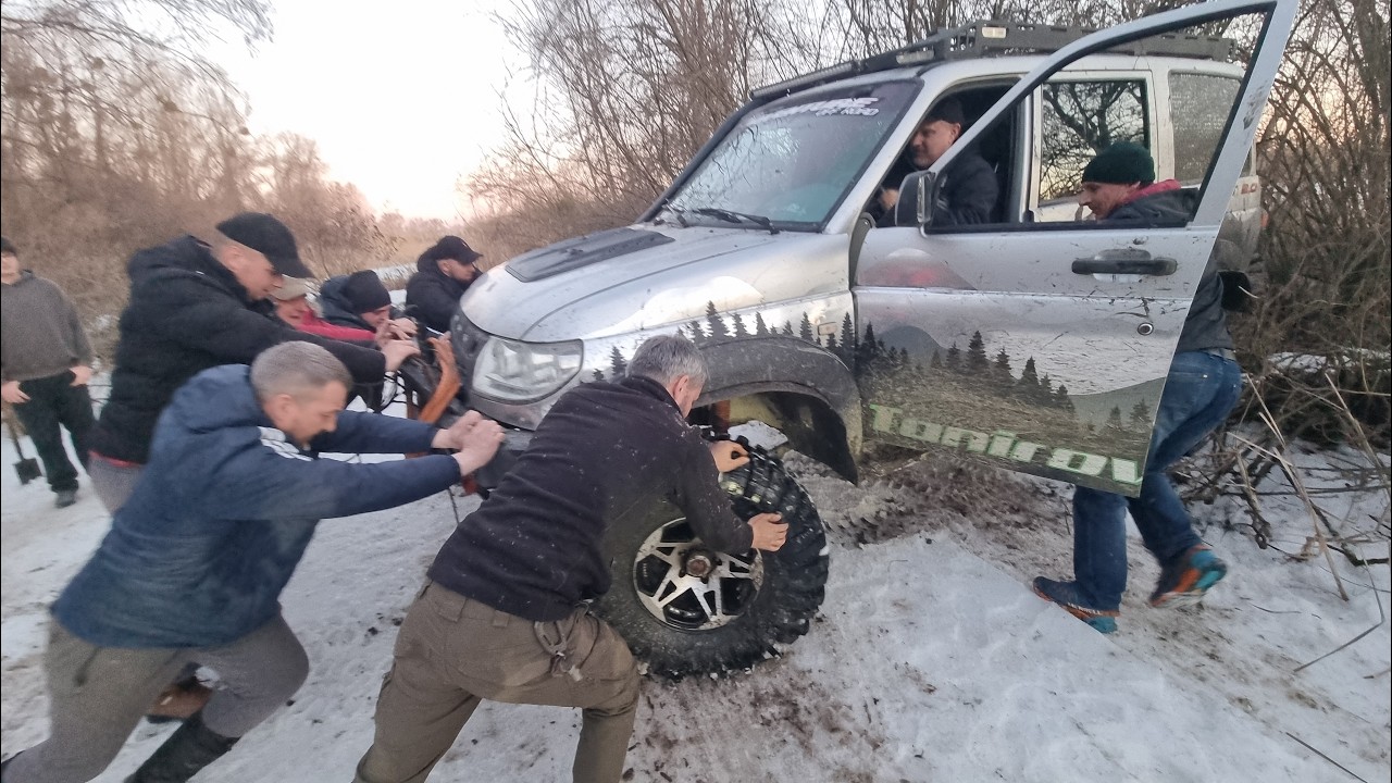 Как покинуть этот незабываемый #OFFROAD, УАЗ Патриот в капкане