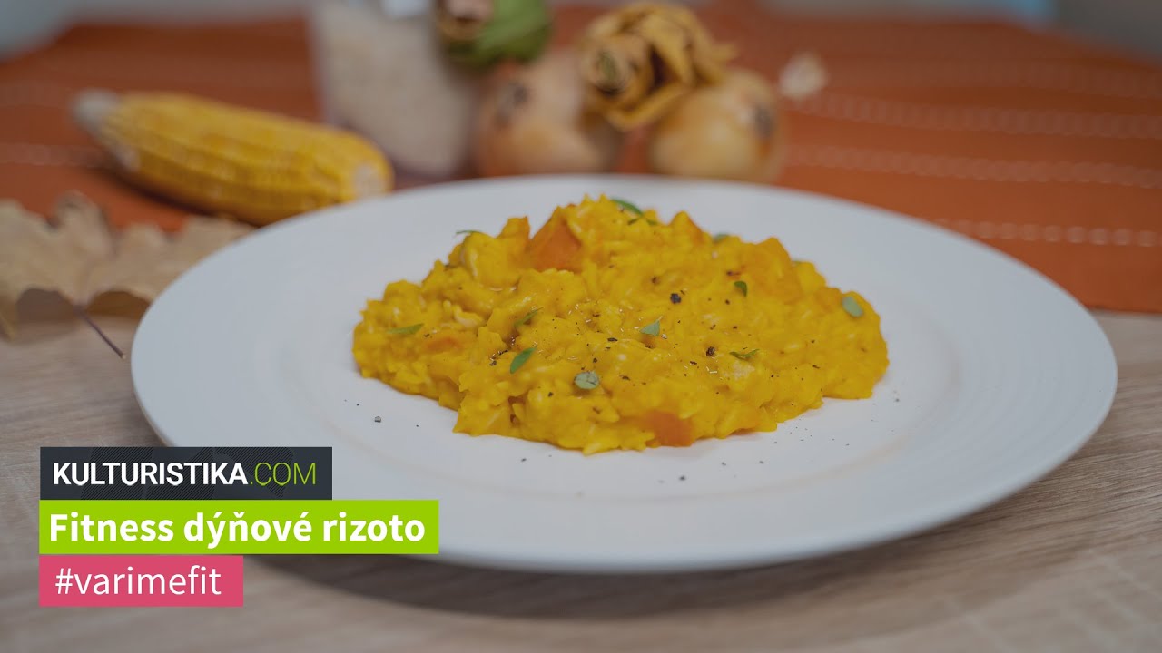 Skvělý recept na výborné dýňové rizoto - #varimefit s KULTURISTIKA.COM