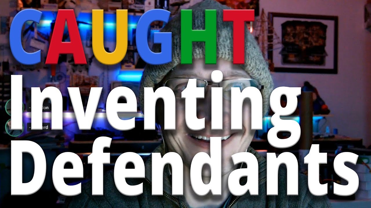 Caught! Lawyers Invented Defendants to Censor Google