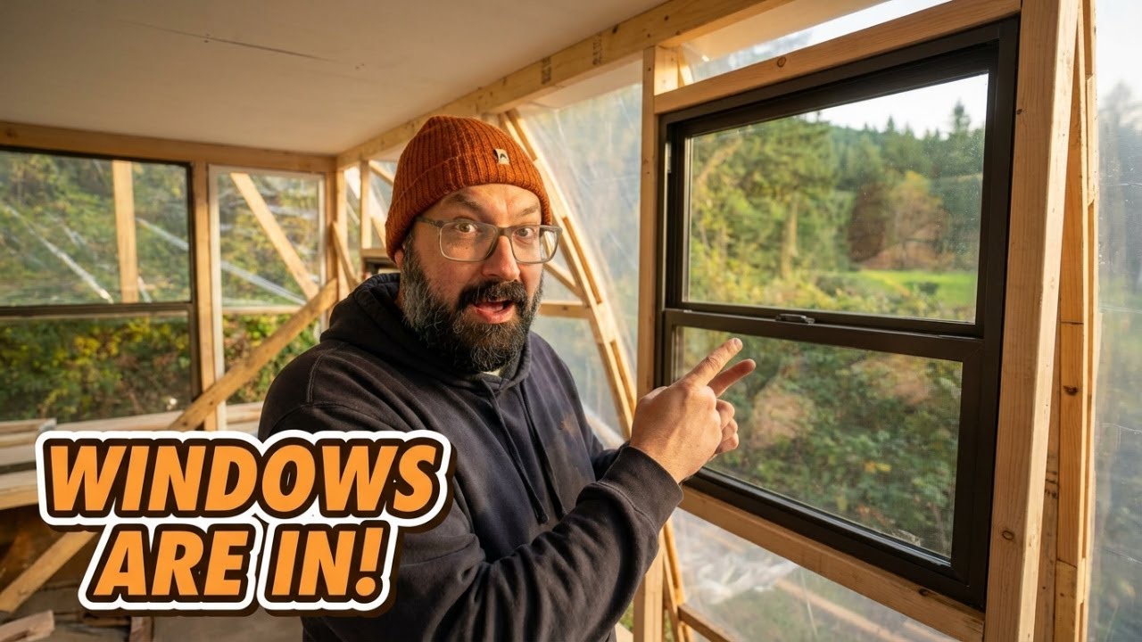 Windows Installed, Cabin Takes Shape | Yukon Delta (EP.6)