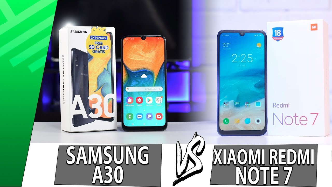 Samsung A30 VS Xiaomi Redmi Note 7 | Enfrentamiento | Top Pulso