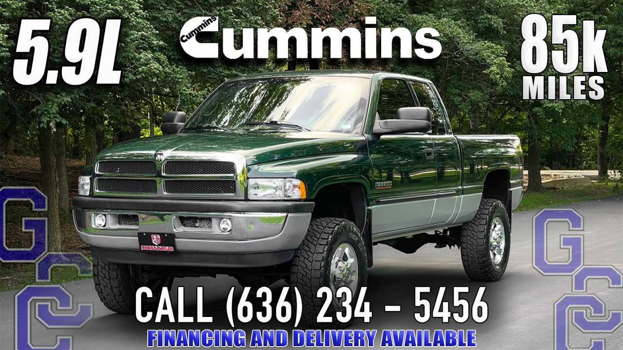 5.9 Cummins For Sale: 2001 Dodge Ram 2500 4x4 Diesel With Only 85k Miles