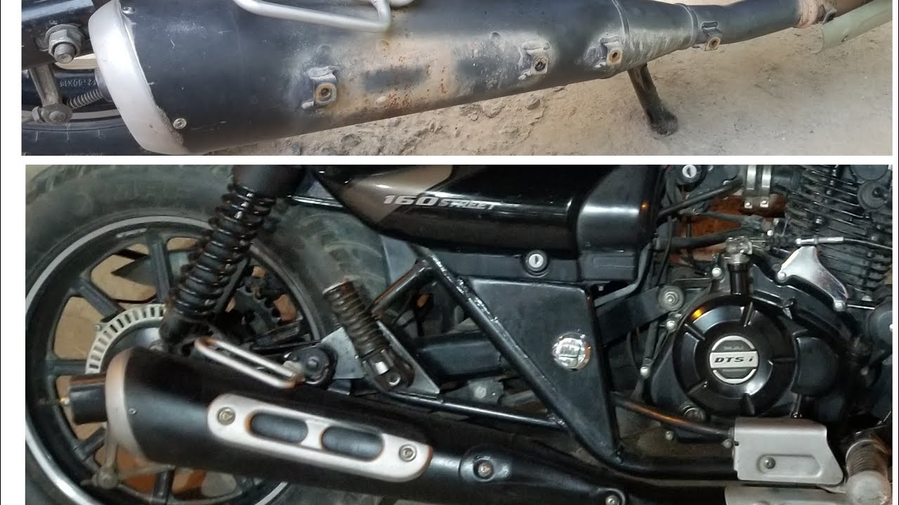 Avenger / Any Bike Silencer Paint__DIY__No Extra Tools__Company Finish👨‍🔧