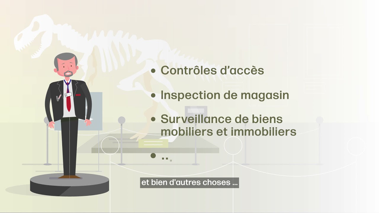 Connaissez vous les m&eacute;tiers de la s&eacute;curite ? - Agent de gardiennage Teaser FR