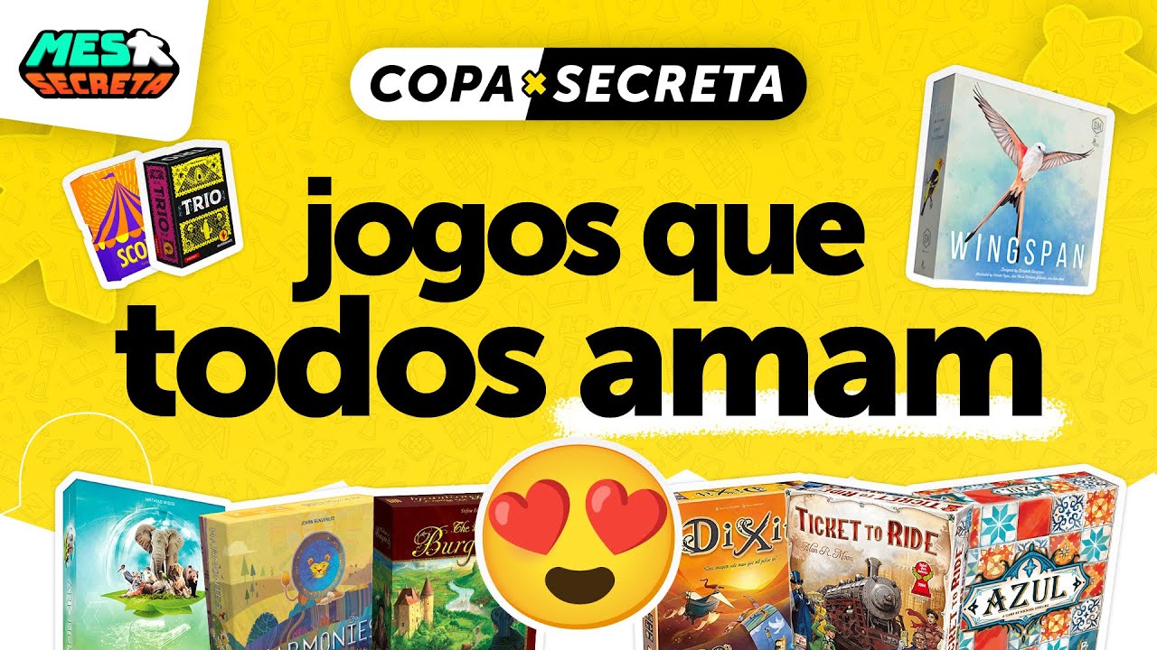 Jogos que todos AMAM | Copa Secreta #01