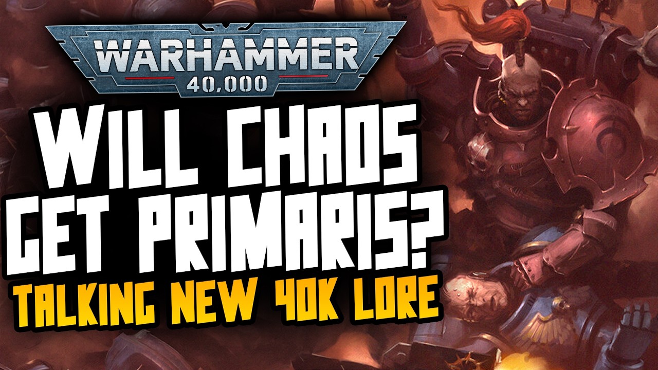 Will we get Chaos Primaris Marines? New 40K Lore