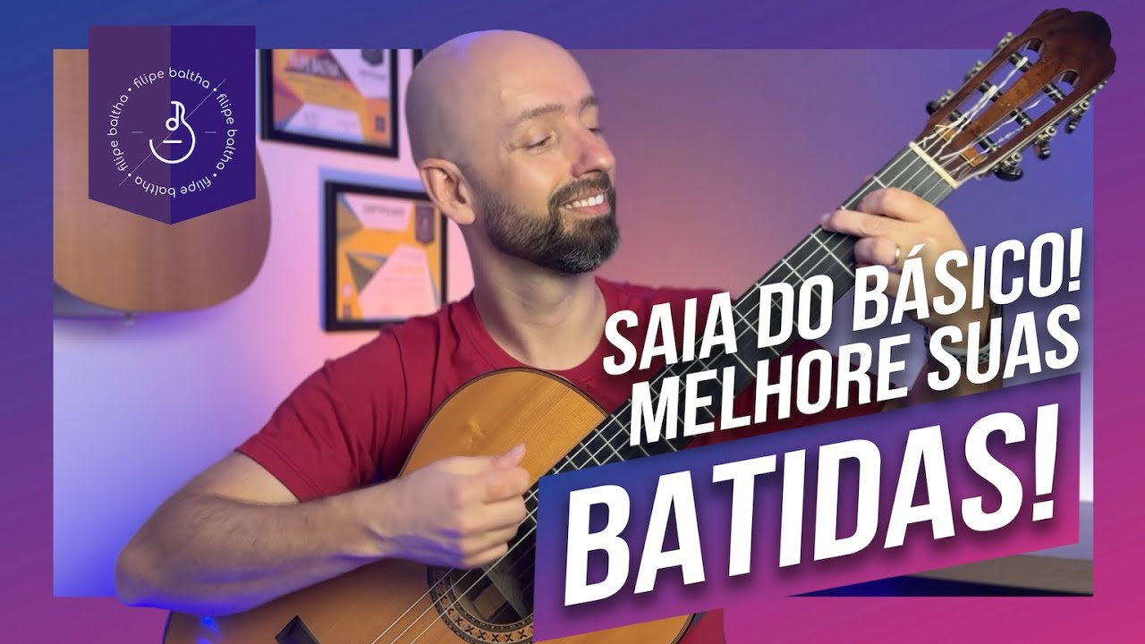 3 Batidas obrigatórias para todo Violonista Intermediário | Professor Filipe Baltha
