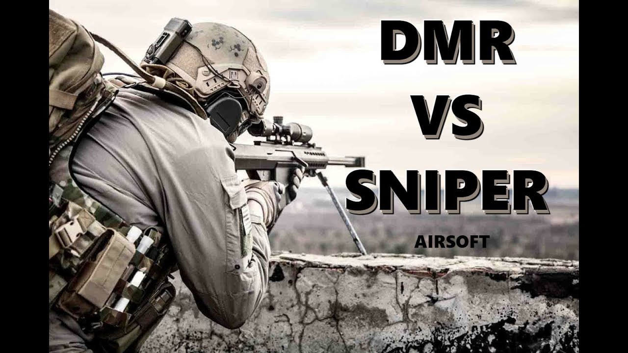 DMR vs SNIPER - AIRSOFT