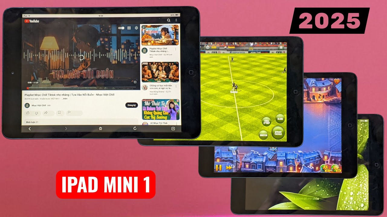 Đánh giá ipad mini 1 giá siêu rẻ ở năm 2025 . Vẫn còn rất Hữu dụng 