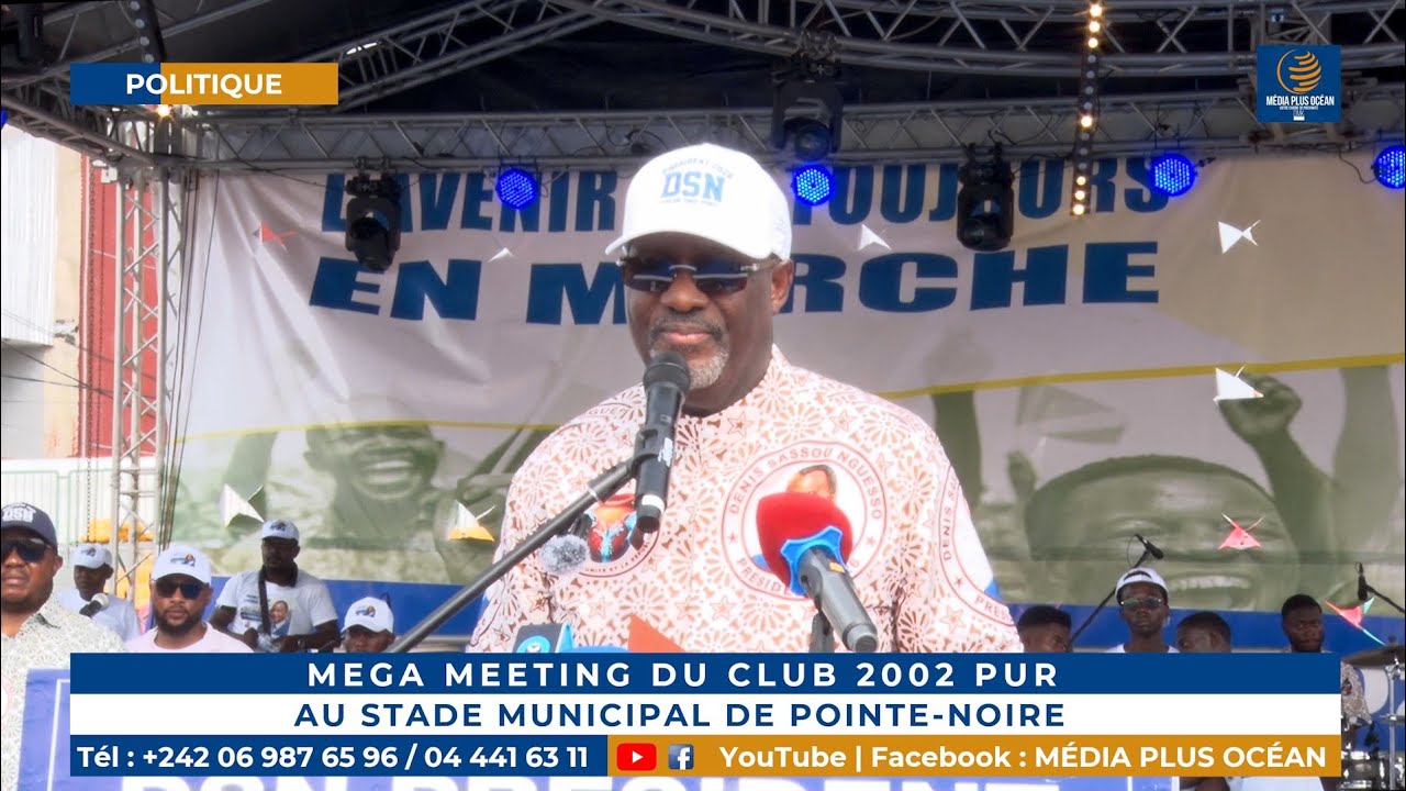 MEGA MEETING DU CLUB 2002 PUR AU STADE MUNICIPAL DE POINTE NOIRE 