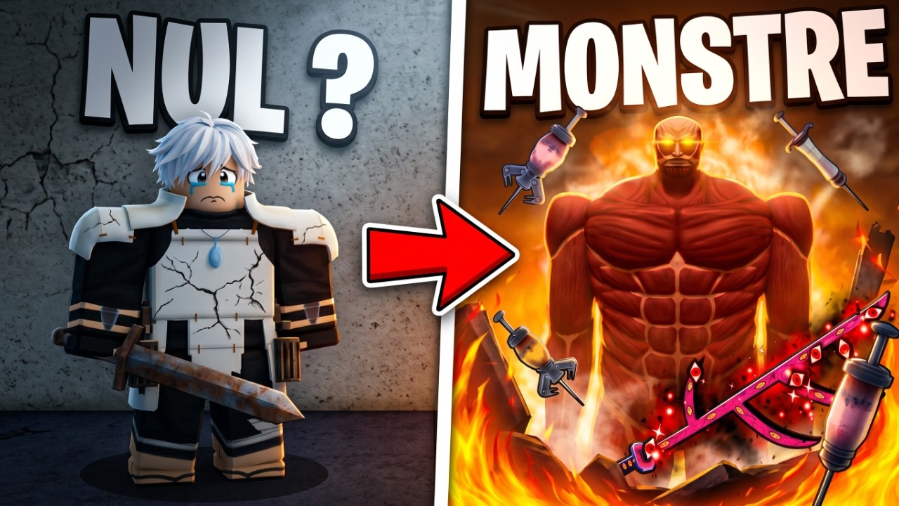 JE JUGE VOS COMPTES AOT REVOLUTION 😱 (Builds, Titans, Robux Ect..)