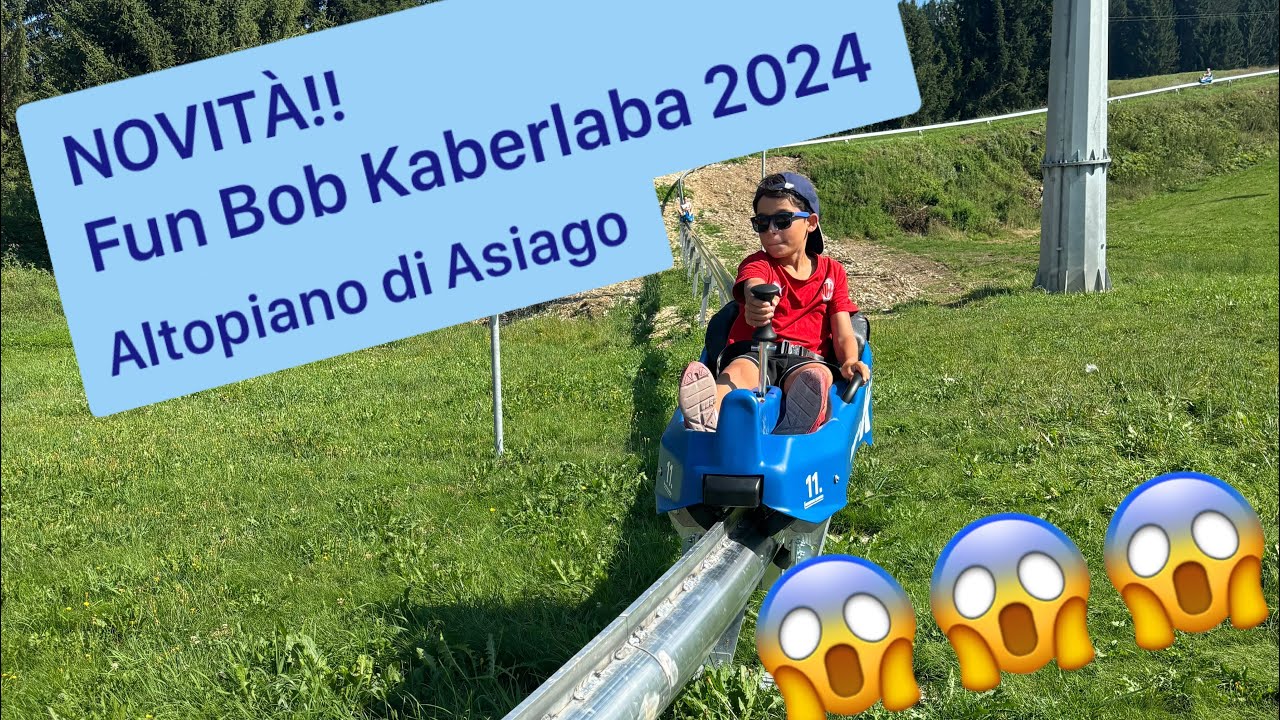 Fun Bob Kaberlaba altopiano di Asiago percorso completo #funbobkaberlaba #kaberland2024 #pistafunbob