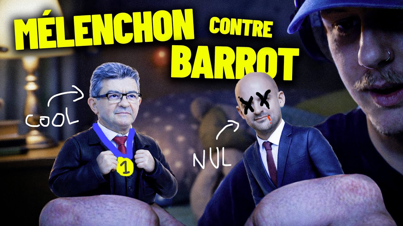 Mélenchon VS Barrot : le RETOUR du vieux en DÉBAT ?!