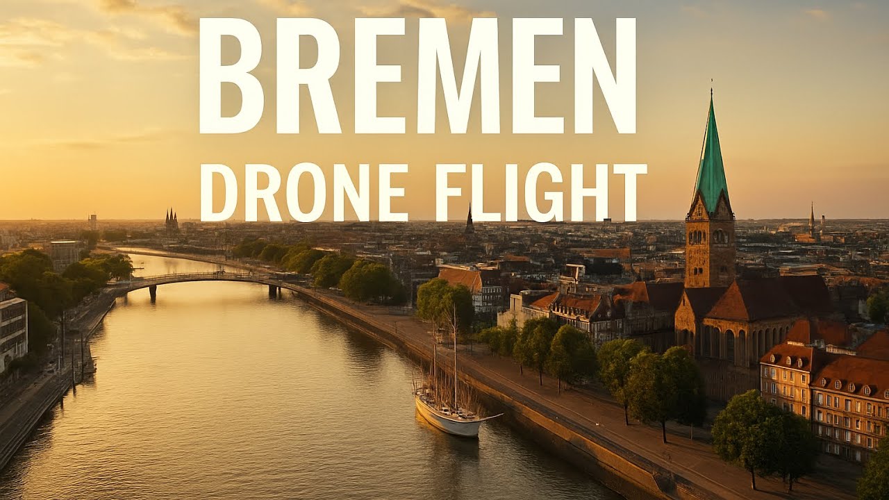 Bremen Aerial View 🚁 | Cinematic Drone Footage in 4K
