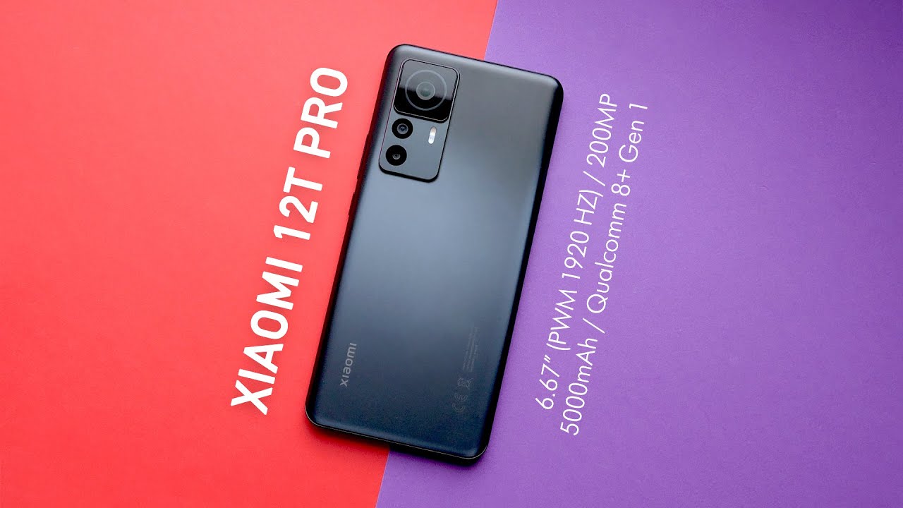 ОБЗОР XIAOMI 12T PRO - ЛУЧШИЙ ЭКРАН, КАМЕРА 200MP, ЗАРЯДКА 120W И УДАЧНЫЙ QUALCOMM 8+ GEN 1