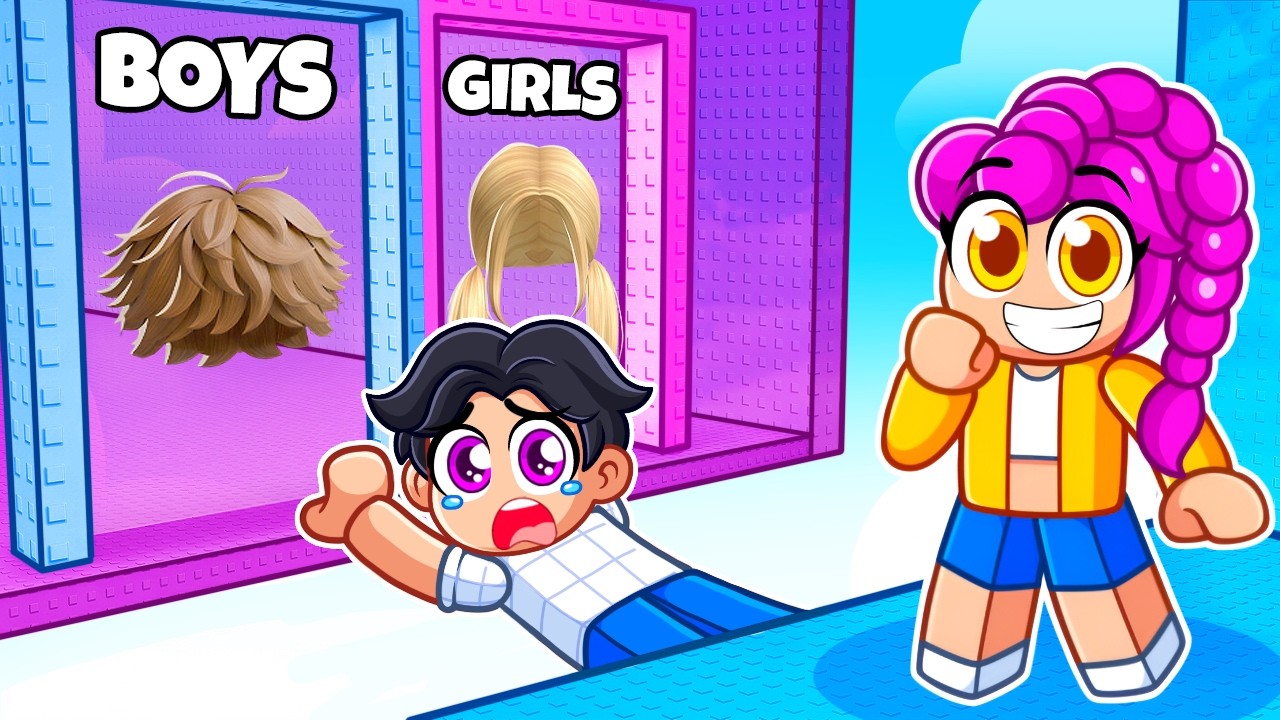 ROBLOX Would You Rather BOY VS GIRL TEAMWORK TOWER *OBBY*
