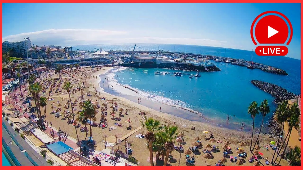 🔴LIVE: Summer has arrived early? GORGEOUS in Costa Adeje Tenerife ☀️🫶🏻 Canary Islands