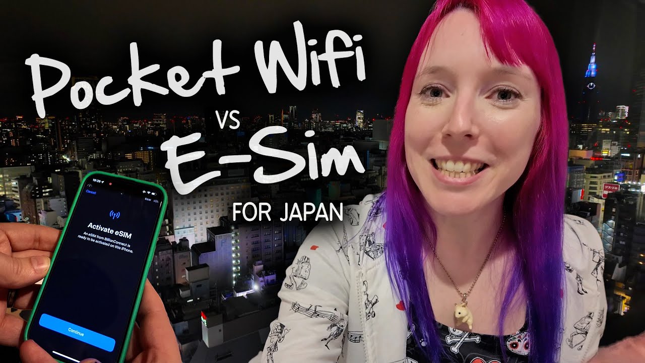 Карманный Wi-Fi или E-Sim 📱 Что лучше для Японии в 2024 году?