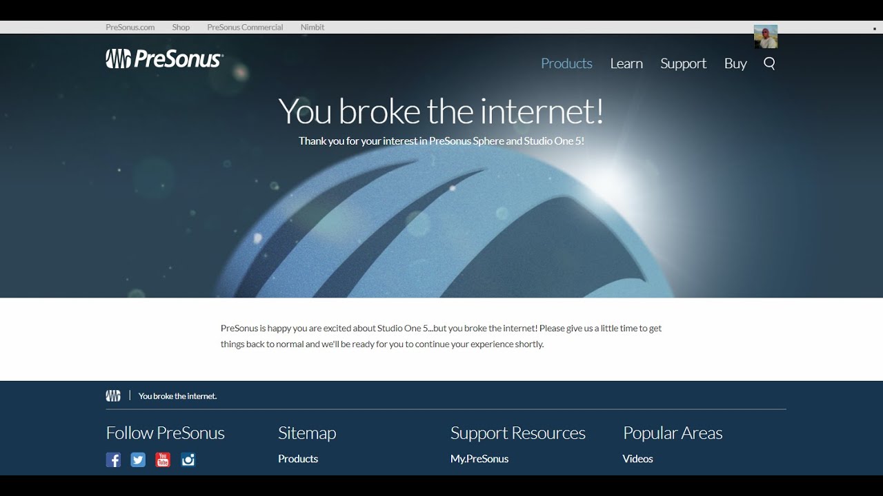 Presonus SPHERE!!! You Broke The Internet!!!!