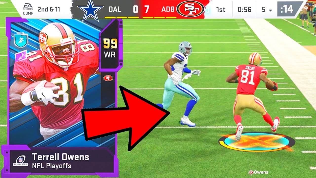 99-й общий рейтинг, Террелл Оуэнс &mdash; просто монстр! Madden 20 Ultimate Team, эпизод 49